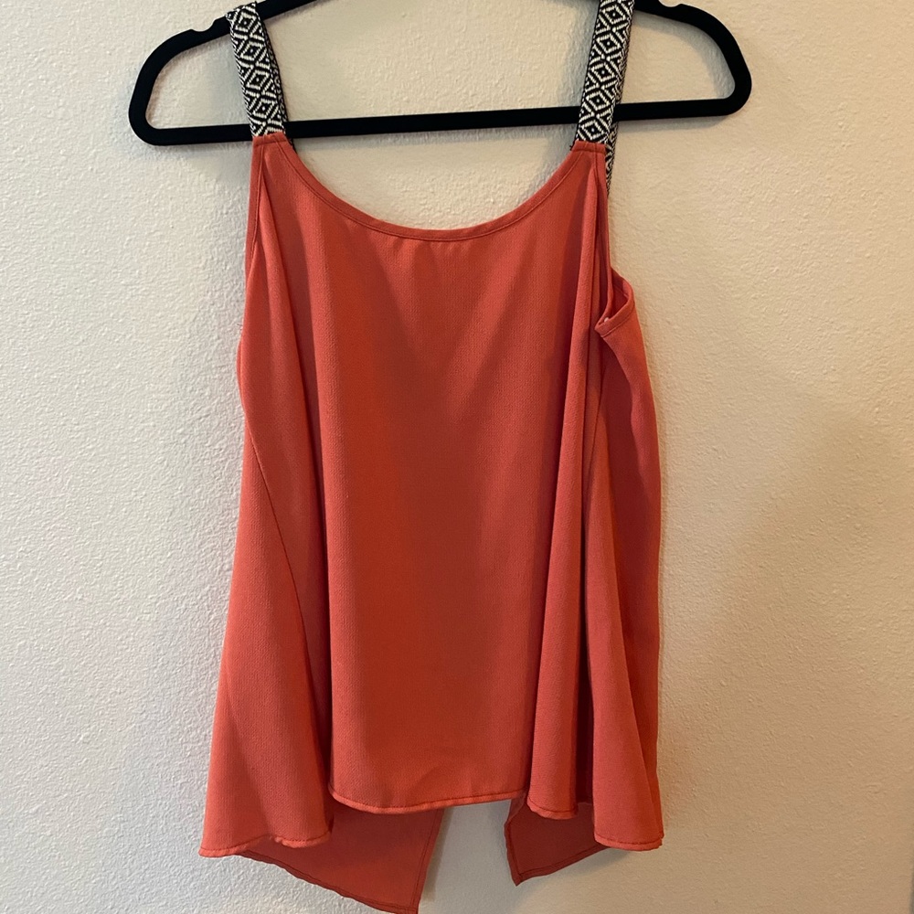 Orange cami top
